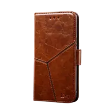 Премиальный чехол книжка для Nokia G42 Anomaly K'try Premium Light Brown (Светло Коричневый)